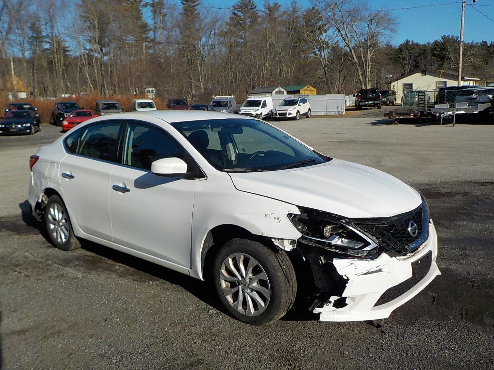 Salvage Nissan Sentra Image
