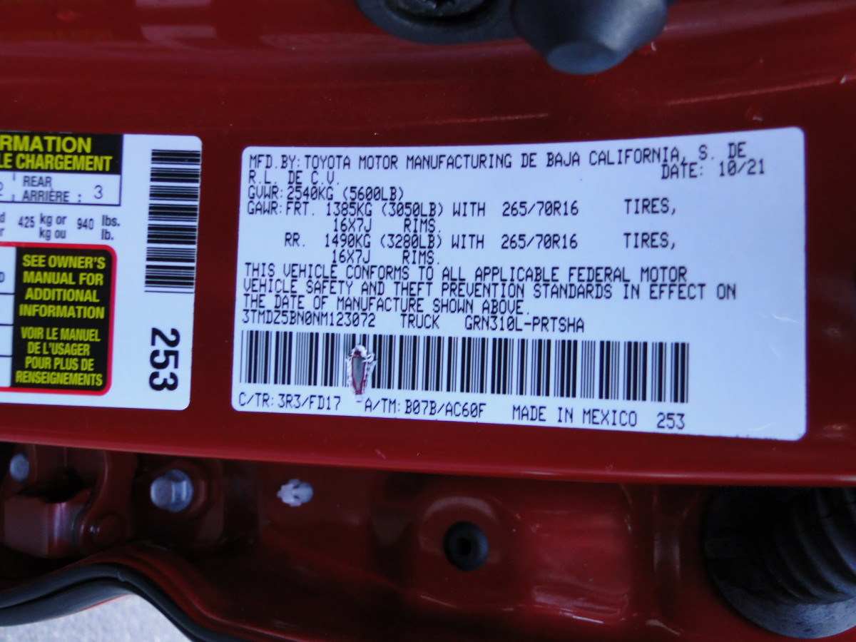 Toyota Tacoma TRD Offroad Image 28